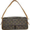 ルイ・ヴィトン LOUIS VUITTON ヴィバシテMM M51164 ブラウン モノグラム ・キャンバス レディース ハンドバッグ