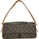 ルイ・ヴィトン LOUIS VUITTON ヴィバシテMM M51164 ブラウン モノグラム ・キャンバス レディース ハンドバッグ