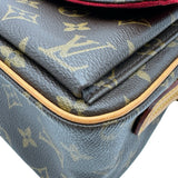 ルイ・ヴィトン LOUIS VUITTON ヴィバシテMM M51164 ブラウン モノグラム ・キャンバス レディース ハンドバッグ