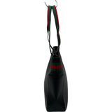グッチ GUCCI シェリーライントートバッグ 73983 ブラック レザー レディース トートバッグ