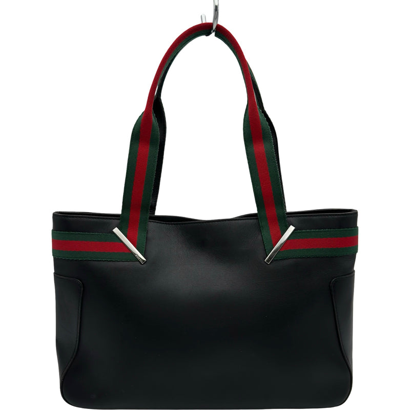 グッチ GUCCI シェリーライントートバッグ 73983 ブラック レザー