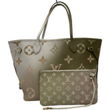 ルイ・ヴィトン LOUIS VUITTON ネヴァーフルMM M59859 ベージュ モノグラム ・グラデーション レディース トートバッグ