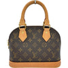 ルイ・ヴィトン LOUIS VUITTON アルマBB M46990 ブラウン モノグラム ・キャンバス レディース ハンドバッグ