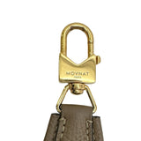 MOYNAT ショルダーストラップ トープ/マルチカラー シルバー金具 レザー/キャンバス レディース ショルダーストラップ