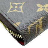 ルイ・ヴィトン LOUIS VUITTON ジッピーウォレット M41895 ブラウン モノグラムキャンバス レディース 長財布