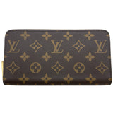 ルイ・ヴィトン LOUIS VUITTON ジッピーウォレット M41895 ブラウン モノグラムキャンバス レディース 長財布