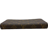 ルイ・ヴィトン LOUIS VUITTON ジッピーウォレット M41895 ブラウン モノグラムキャンバス レディース 長財布