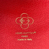 ルイ・ヴィトン LOUIS VUITTON ノートパッド パウチ GI1163 ブラウン/レッド モノグラム・キャンバス レディース その他小物