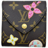ルイ・ヴィトン LOUIS VUITTON ノートパッド パウチ GI1163 ブラウン/レッド モノグラム・キャンバス レディース その他小物