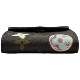 ルイ・ヴィトン LOUIS VUITTON ノートパッド パウチ GI1163 ブラウン/レッド モノグラム・キャンバス レディース その他小物