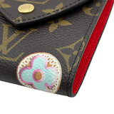 ルイ・ヴィトン LOUIS VUITTON ノートパッド パウチ GI1163 ブラウン/レッド モノグラム・キャンバス レディース その他小物