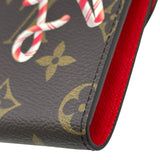 ルイ・ヴィトン LOUIS VUITTON ノートパッド パウチ GI1163 ブラウン/レッド モノグラム・キャンバス レディース その他小物