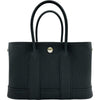 エルメス HERMES ネオガーデン23 K刻印 ブラック シルバー金具 ネゴンダ レディース ハンドバッグ