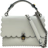 フェンディ FENDI キャナイ 2WAY ショルダーバッグ 8BT283-A18Q-188-8241 ホワイト レザー レディース ショルダーバッグ