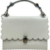 フェンディ FENDI キャナイ 2WAY ショルダーバッグ 8BT283-A18Q-188-8241 ホワイト レザー レディース ショルダーバッグ