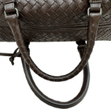 ボッテガ・ヴェネタ BOTTEGA VENETA イントレチャートミニボストンバッグ 173398-V0016-2072 ブラウン レザー レディース ボストンバッグ