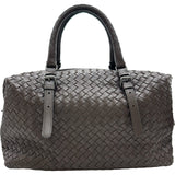 ボッテガ・ヴェネタ BOTTEGA VENETA イントレチャートミニボストンバッグ 173398-V0016-2072 ブラウン レザー レディース ボストンバッグ