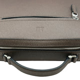 ダンヒル dunhill カドガントップ ハンドルバッグ DU24R3823AP212 ブラウン シルバー金具 レザー メンズ ショルダーバッグ