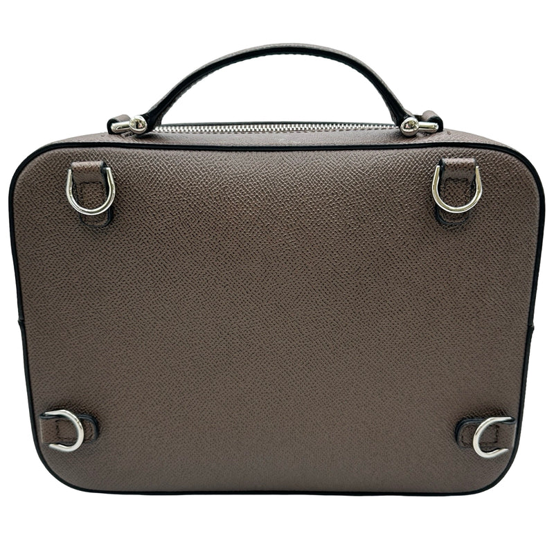 ダンヒル カドガン ビジネスバッグ バイカラー ブラウン×ブラック ダンヒル dunhill カドガントップ ハンドルバッグ DU24R3823AP212
