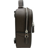 ダンヒル dunhill カドガントップ ハンドルバッグ DU24R3823AP212 ブラウン シルバー金具 レザー メンズ ショルダーバッグ