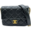 シャネル CHANEL マトラッセ チェーンショルダーバッグ AS4637 ブラック ゴールド金具 キャビアスキン レディース ショルダーバッグ