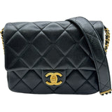シャネル CHANEL マトラッセ チェーンショルダーバッグ AS4637 ブラック ゴールド金具 キャビアスキン レディース ショルダーバッグ