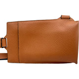 ロエベ LOEWE バーティカルTポケット C500P02X02 タン レザー メンズ ボディバッグ