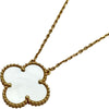 ヴァンクリーフ＆アーペル Van Cleef & Arpels マジックアルハンブラ ネックレス 銀座限定 ゴールド Au750 マザーオブパール ジュエリー