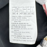 マックスマーラ Max Mara 花柄シルクノースリーブブラウス 61610367 ネイビー シルク レディース ブラウス