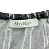 マックスマーラ Max Mara ロープストライプ半袖Tシャツ ネイビー レーヨン レディース 半袖Ｔシャツ