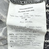 マックスマーラ Max Mara ロープストライプ半袖Tシャツ ネイビー レーヨン レディース 半袖Ｔシャツ