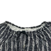 マックスマーラ Max Mara ロープストライプ半袖Tシャツ ネイビー レーヨン レディース 半袖Ｔシャツ