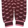 グッチ GUCCI ×adidas ロゴ総柄ジャガードジョガーパンツ 693830 ボルドー ウール レディース パンツ