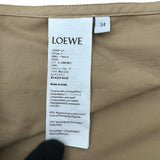 ロエベ LOEWE アナグラムレザーロゴパッチフーデッドジャケット S359Y02XA7 ベージュ コットン レディース その他トップス