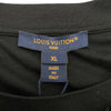 ルイ・ヴィトン LOUIS VUITTON モノグラムウェーブスカーフノースリーブTシャツ FPTS04 ブラック コットン レディース タンクトップ