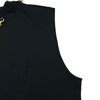 ルイ・ヴィトン LOUIS VUITTON モノグラムウェーブスカーフノースリーブTシャツ FPTS04 ブラック コットン レディース タンクトップ