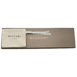 ブルガリ BVLGARI セルペンティロゴ シルクネクタイ ブラック シルク メンズ ネクタイ