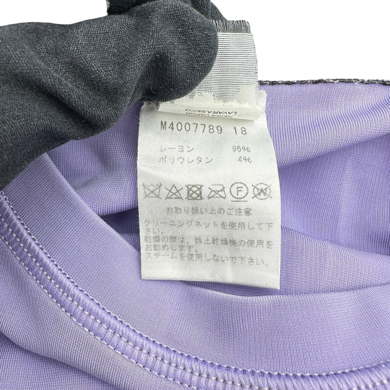 マークジェイコブス MARC JACOBS バイカラー長袖ワンピース M4007789