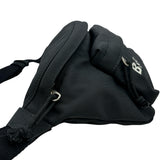 バレンシアガ BALENCIAGA ウィールボディバッグ 533009 ブラック シルバー金具 ナイロン メンズ ボディバッグ
