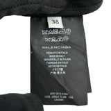 バレンシアガ BALENCIAGA サロペットハーフパンツ 426623 ブラック ポリエステル レディース サロペット
