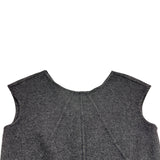 マックスマーラ Max Mara ハーフジップノースリーブワンピース 12260713 ブラック ウール レディース ワンピース