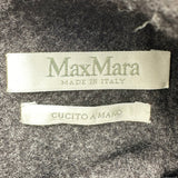 マックスマーラ Max Mara ハーフジップノースリーブワンピース 12260713 ブラック ウール レディース ワンピース