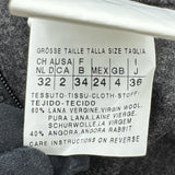 マックスマーラ Max Mara ハーフジップノースリーブワンピース 12260713 ブラック ウール レディース ワンピース