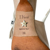 クリスチャン・ディオール Christian Dior JADIOR スリングバックパンプス ベージュ パテント レディース パンプス