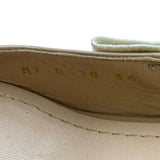 クリスチャン・ディオール Christian Dior JADIOR スリングバックパンプス ベージュ パテント レディース パンプス