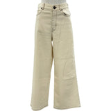 マックスマーラウィークエンド MAX MARA WEEKEND ワイドデニムパンツ 513109076 アイボリー コットン レディース デニムパンツ