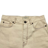 マックスマーラウィークエンド MAX MARA WEEKEND ワイドデニムパンツ 513109076 アイボリー コットン レディース デニムパンツ