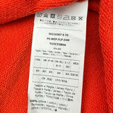 マックスマーラウィークエンド MAX MARA WEEKEND ロゴプリントパーカー オレンジ コットン レディース パーカー