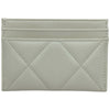 シャネル CHANEL CHANEL 19 ココマークカードホルダー AP1167 31番台 ホワイト ブラック金具 ラムスキン レディース カードケース
