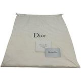 クリスチャン・ディオール Christian Dior ニューロックカナージュショルダーバッグ オレンジ シルバー金具 レザー レディース ショルダーバッグ